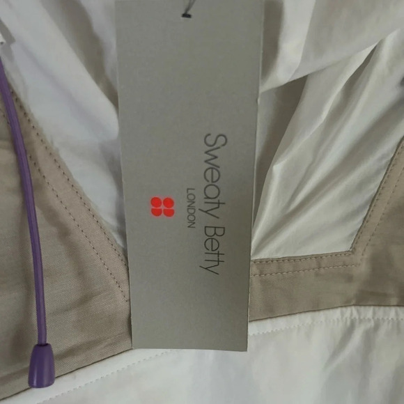 Sweaty Betty NWT oversized pullover with linen  arms NWT - Picture 5 of 6